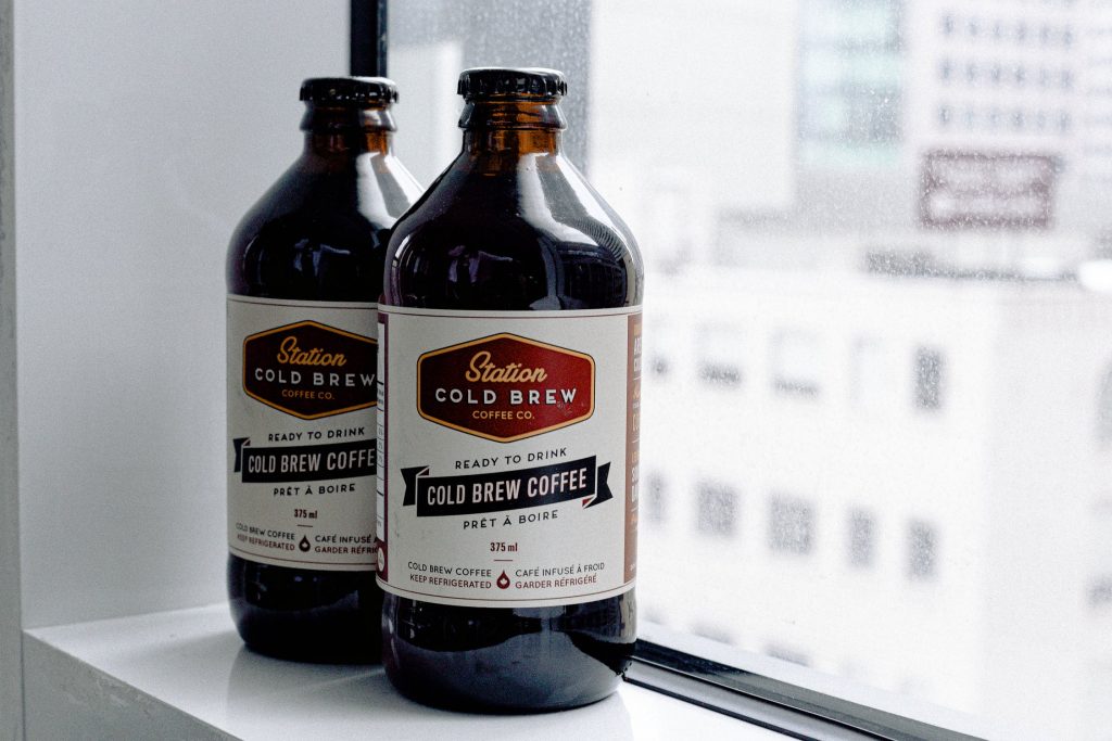 Bottled Cold Brew Coffee bottled coffee made by Station Cold Brew