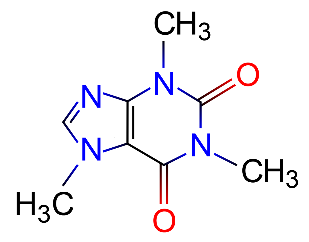 Caffeine Formula Chemical formula of caffeine
